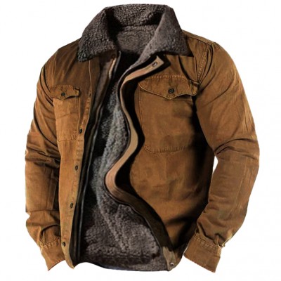 Retro-style fleece jacket for a retro look HF1810-03-03 Retro-style fleece jacket for a retro look HF1810-03-03