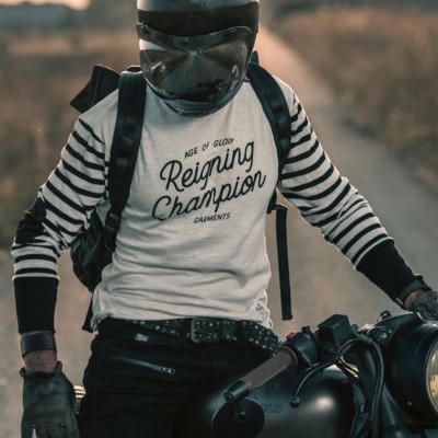 Letter printed casual T-shirt HF3112-02-04 Letter printed casual T-shirt HF3112-02-04