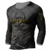 Men's Casual Loose Long Sleeve T-Shirt HF1103-03-04 Men's Casual Loose Long Sleeve T-Shirt HF1103-03-04